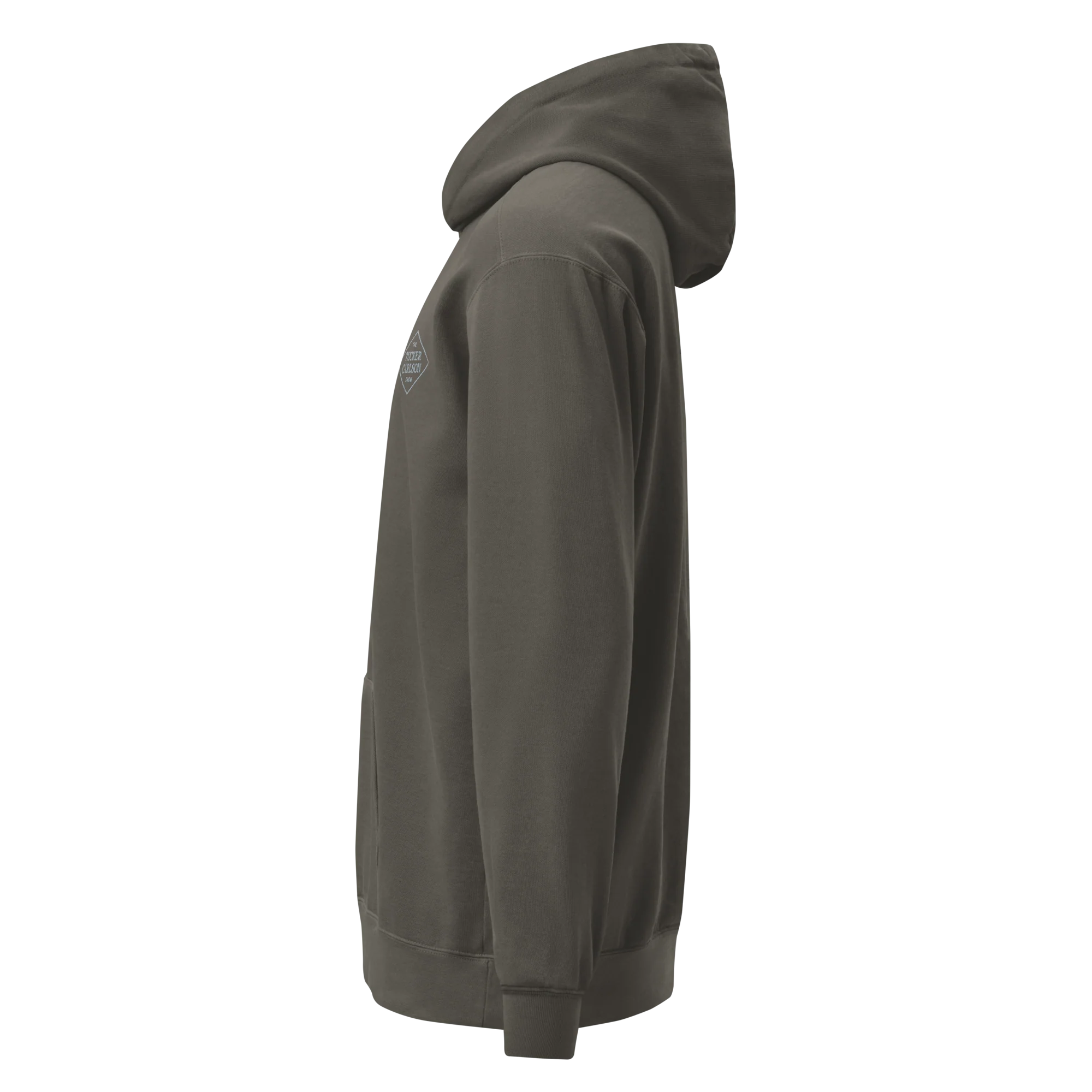 Tucker Carlson Show Garment-Dyed Hoodie - Pepper - Image 3